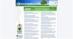 Desktop Screenshot of clearskyhotels.co.uk